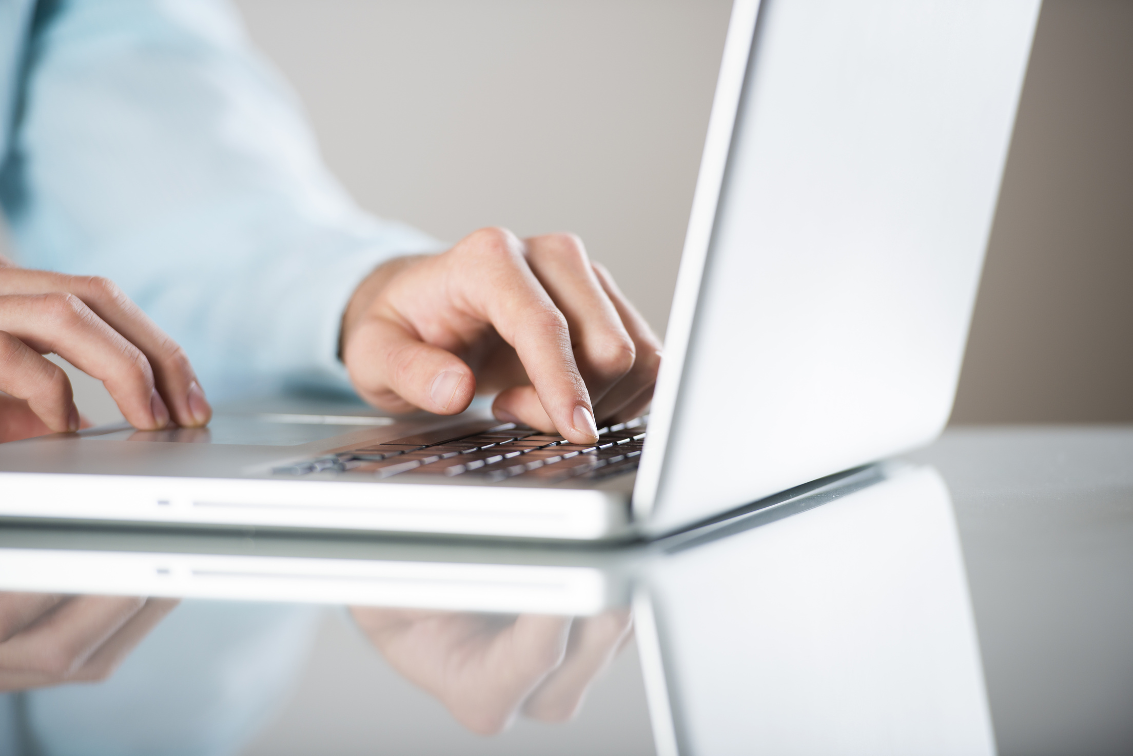 Business Man with Pc